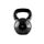 HMS KNV kettlebell do ćwiczeń hantla treningowa pokryta winylem czarny, Waga: 28 kg